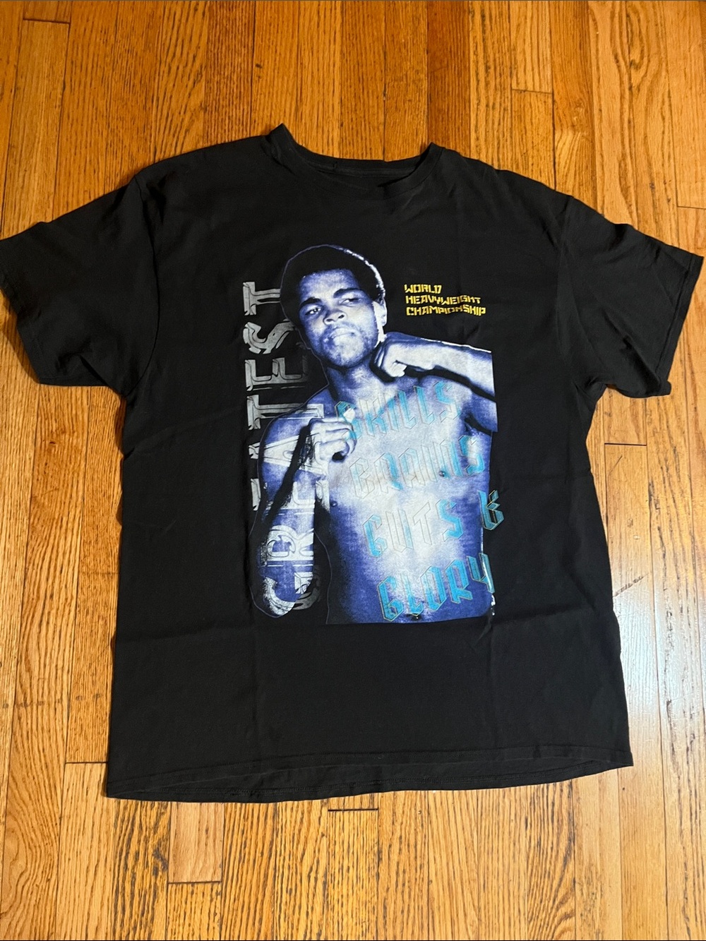 Muhammad Ali T-shirt Large Print,Boxing 2017 Sz XL